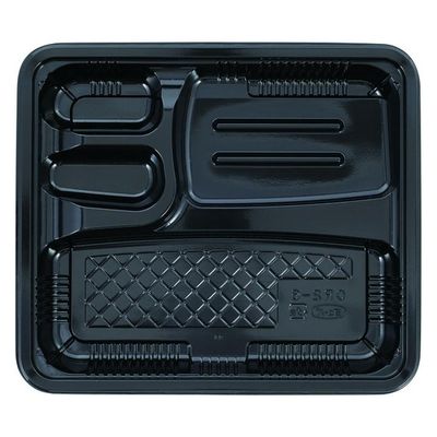 エフピコチューパ 弁当容器 CR-2-6 黒 本体 CP571119 1ケース(600個(50個×12)（直送品）