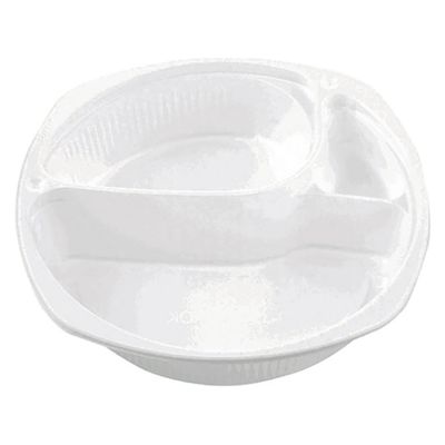 エフピコチューパ カレー容器 AP-217 白 本体 CP630039 1ケース(600個(50個×12)（直送品）