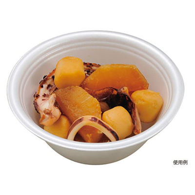 エフピコチューパ どんぶり容器 JC丼-371 白 本体 CP690046 1ケース(800個(50個×16)（直送品）