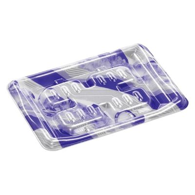 エフピコ 発泡トレー MHT18-13 スプラッシュブルー SH760941 1ケース(1500個(50個×30)（直送品）