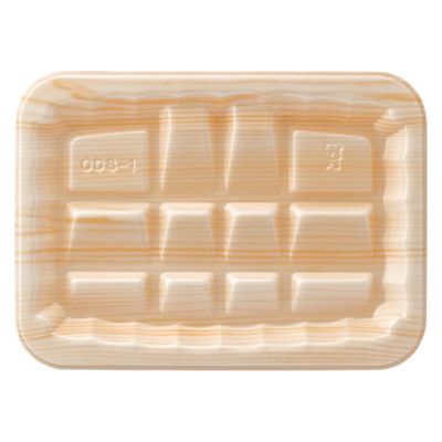 エフピコ 発泡トレー ODS-1 吉野杉 SH769208 1ケース(800個(50個×16)（直送品）