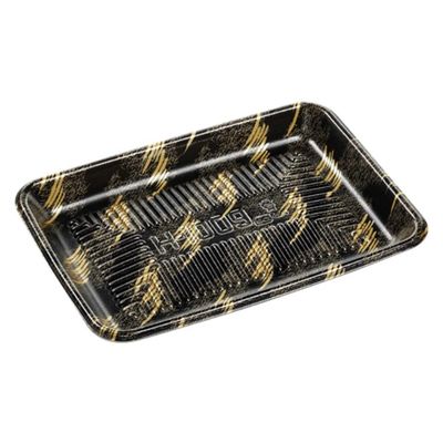 エフピコ 発泡トレー H-1009 ささやま黒金S SH768468 1ケース(300個(50個×6)（直送品）