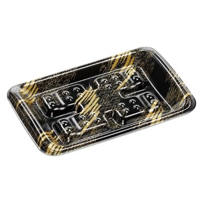 エフピコ 鮮魚トレー PHT12-18 ささやま黒金S SH769269 1ケース(1600個(100個×16)（直送品）