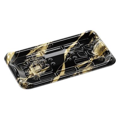 エフピコ 鮮魚トレー YN10-19 天川黒金 SH775714 1ケース(1800個(100個×18)（直送品）