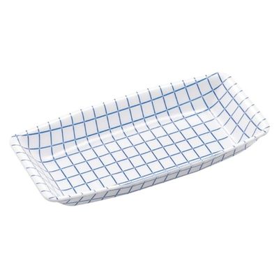 エフピコ 鮮魚トレー M-80 ブルーチェック W SH911840 1ケース(1050個(50個×21)（直送品）