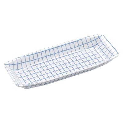 エフピコ 鮮魚トレー M-82 ブルーチェック W SH916709 1ケース(800個(50個×16)（直送品）