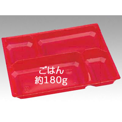 エフピコ SU-27-N2 SD(内装) 赤 78230272 1袋(50個)（直送品）