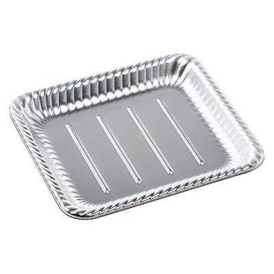 エフピコ オードブル容器 ティアラ角皿25-22 本体 銀 41462522 1ケース(600個(50個×12)（直送品）