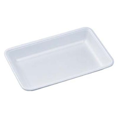 エフピコ 発泡トレー FLB-Y16-33 W 白 0B402169 1ケース(1200個(100個×12)（直送品）