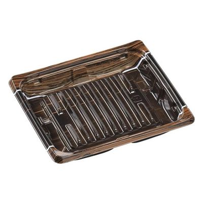 エフピコ 軽食容器 MSDプレイン15-13AG 本体 ボストン茶 7E271513 1ケース(1500個(50個×30)（直送品）