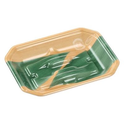 エフピコ 鮮魚トレー 豊漁20-15(27)A エコ木目葉らん 3A412205 1袋(100個)（直送品）