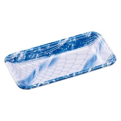 エフピコ 発泡トレー FLB-A10-25 海氷青 4B100104 1袋(100個)（直送品）