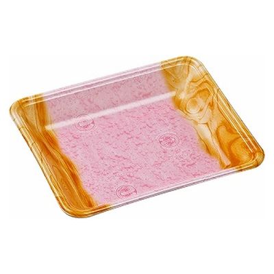 エフピコ 発泡トレー FLB-A17-30 エコ銘木ピンク 4B380176 1袋(100個)（直送品）