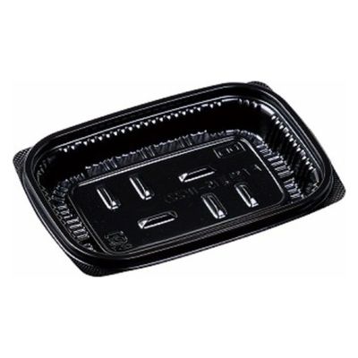 エフピコ 軽食容器 MSD惣菜15-11(22) 黒 7E181512 1袋(50個)（直送品）