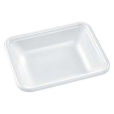 エフピコ 発泡トレー FLB-V12-30 W 白 0B401126 1袋(100個)（直送品）