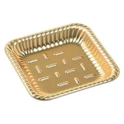 エフピコ オードブル容器 ティアラ角皿A20-30 本体 金 46472030 1袋(50個)（直送品）