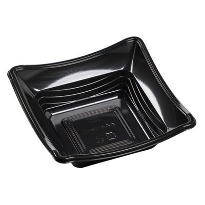 エフピコ どんぶり容器 MSD京角丼-28-52 本体 黒 7E152285 1袋(50個)（直送品）