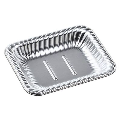 エフピコ オードブル容器 ティアラ角皿17-14 本体 銀 41461714 1袋(50個)（直送品）