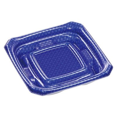 エフピコ 刺身容器 Uステージ12-12 本体 クロスD青 40121217 1ケース(1600個(50個×32)（直送品）