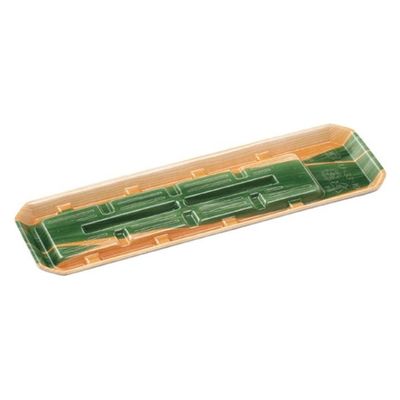 エフピコ 発泡トレー FU-33-10(V) 木目葉らん 45143310 1ケース(1600個(50個×32)（直送品）