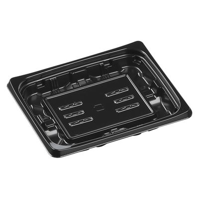 エフピコ 軽食容器 FTプレイン13-11(20) 黒 79060091 1袋(50個)（直送品）