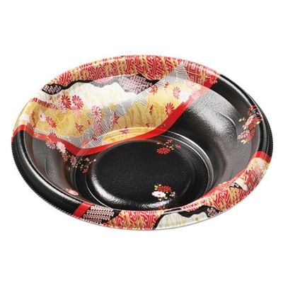 エフピコ どんぶり容器 MFP-丸丼18(V1)本体 花錦 4M600185 1袋(50個)（直送品）