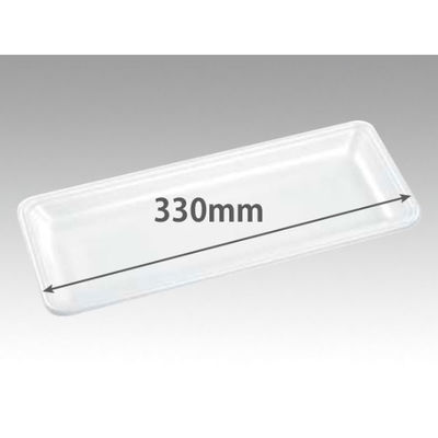 エフピコ 発泡トレー FLB-K13-25 W 白 0B409134 1袋(100個)（直送品）