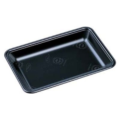 エフピコ 発泡トレー FLB-X15-25 W エコ黒 4B145154 1ケース(1600個(100個×16)（直送品）
