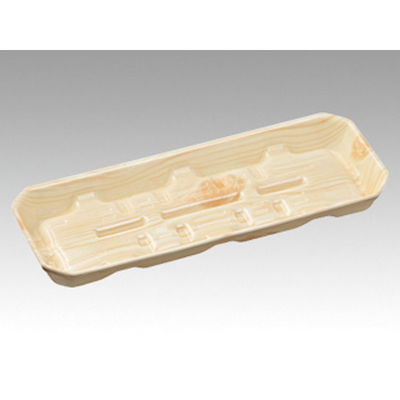 エフピコ 発泡トレー FU-27-10(25) ひのき 33232710 1袋(50個)（直送品）