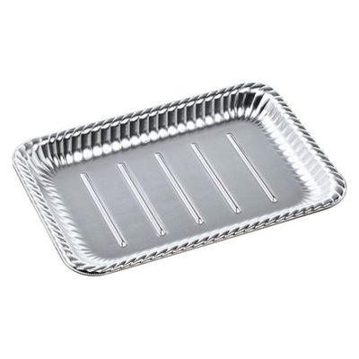 エフピコ オードブル容器 ティアラ角皿30-21 本体 銀 41463021 1袋(50個)（直送品）