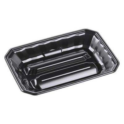 エフピコ 発泡トレー メガプレート20-28(37) 黒 4C592028 1ケース(400個(50個×8)（直送品）