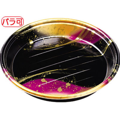 エフピコ 寿司桶 新3人桶P(V) 本体 絵巻 49977030 1袋(10個)（直送品）