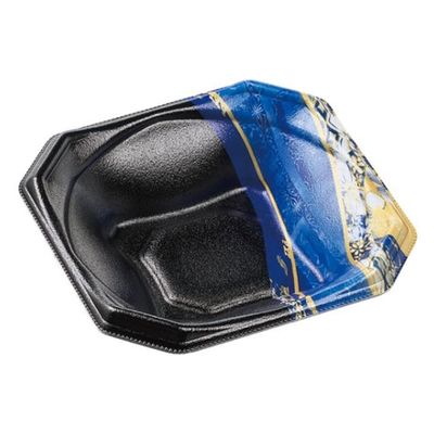 エフピコ どんぶり容器 MFPかぐら丼15-15 本体 天神青 4M631513 1袋(50個)（直送品）