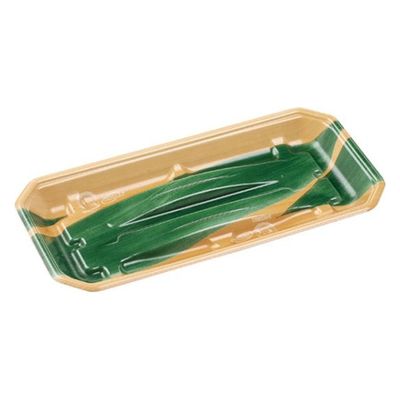 エフピコ 発泡トレー 豊漁33-16(27)A エコ木目葉らん 3A412336 1袋(100個)（直送品）