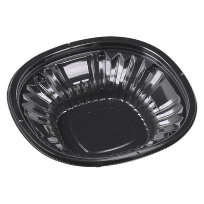 エフピコ どんぶり容器 MSDリーゾ16(41)本体 黒 7E321160 1袋(50個)（直送品）