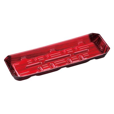 エフピコ 発泡トレー FU-30-10(25) 春慶赤 40153010 1袋(50個)（直送品）