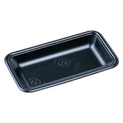 エフピコ 発泡トレー FLB-A11-25 W エコ黒 4B140114 1袋(100個)（直送品）