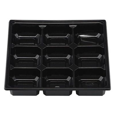 エフピコチューパ 紙BOX中仕切 PS70-70B 黒 CP500728 1袋(50個)（直送品）