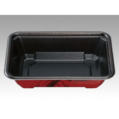 エフピコチューパ どんぶり容器 MFP極み重-74 会津赤 本体 CP630258 1袋(50個)（直送品）