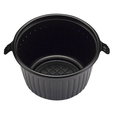 エフピコチューパ どんぶり容器 RK-140 黒 本体 CP800536 1袋(50個)（直送品）