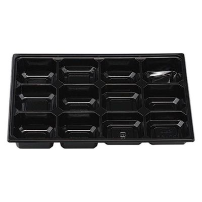 エフピコチューパ PS中仕切 90-65 黒 CP500727 1ケース(300個(50個×6)（直送品）