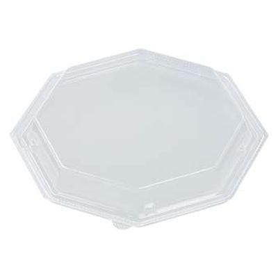 エフピコ T-WIC-八角15嵌合蓋(OPS) 87320150 1袋(20個)（直送品）