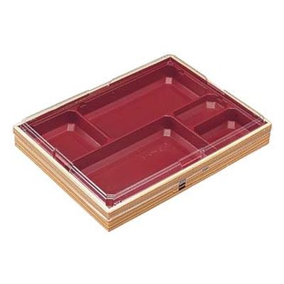 エフピコ 弁当容器 WU-5 透明蓋付 わっぱ 8C340053 1袋(20個)（直送品）