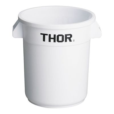 Trust ラウンドコンテナ 23L ホワイト KTL3833 1個 63-5704-54（直送品）