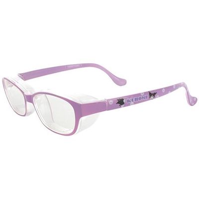 名古屋眼鏡 花粉対策メガネ スカッシースタイル スモール クロミ 8727-01 1本 68-0312-31（直送品）