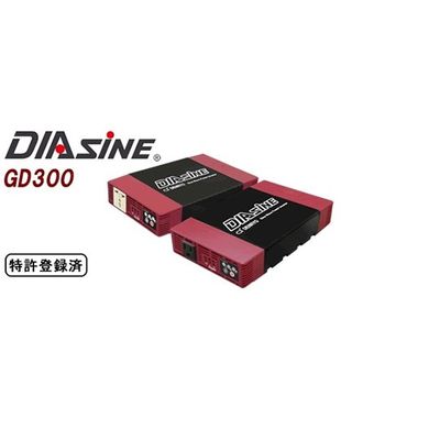 電菱 ファンレスDCーAC正弦波インバータ 定格出力電圧300VA 定格入力電圧12Vdc GD300NA-112 1個（直送品）