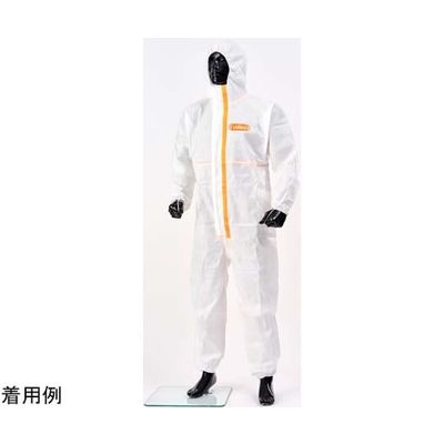 東レ 化学防護服 LIVMOA(R)4500AS 耐水圧・帯電 L 1枚 H-11-001-L 4-6768-02（直送品）