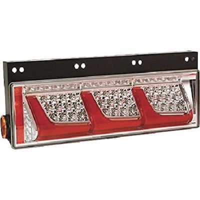 小糸 左 レッドVer シーケンシャルターン トラック用オールLEDリアコンビネーションランプ 3連タイプ LEDRCL-24LS 1台（直送品）