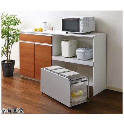 オークス ダストワゴン 幅84.8cm DBW-90S 1台 67-5199-98（直送品）