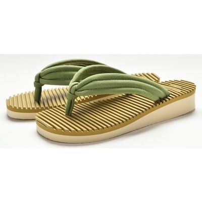 ラッキーベル Rebornサンダル yubiーku02(オリーブ) 3L 67-8176-08 1足（直送品）